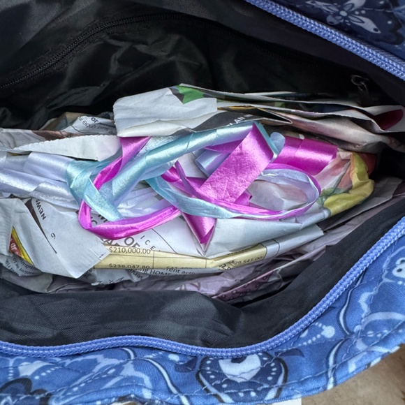 Paisley Blue & Tan Purse New with tags - Picture 4 of 4